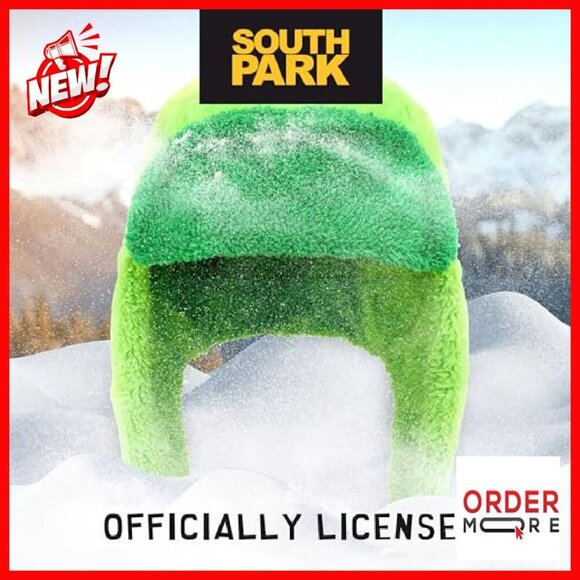 South Park Winter Hat with Ear Flaps, Acrylic, One Size Fits Most main image 7